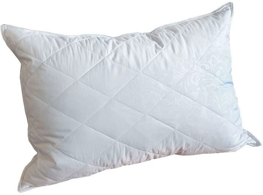 Подушка Bellatex Cotton стеганая 50x70 см белая