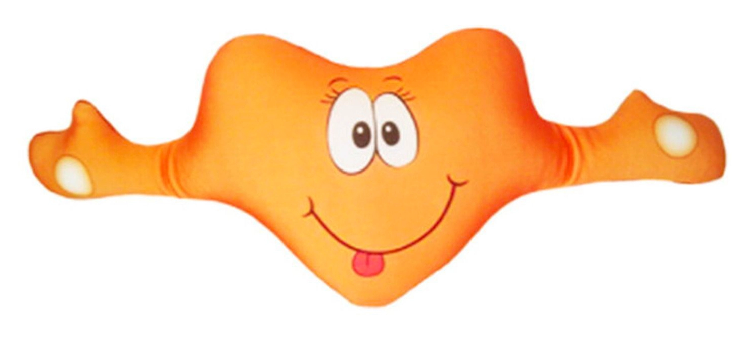 Подушка антистресс 25 см разноцветная