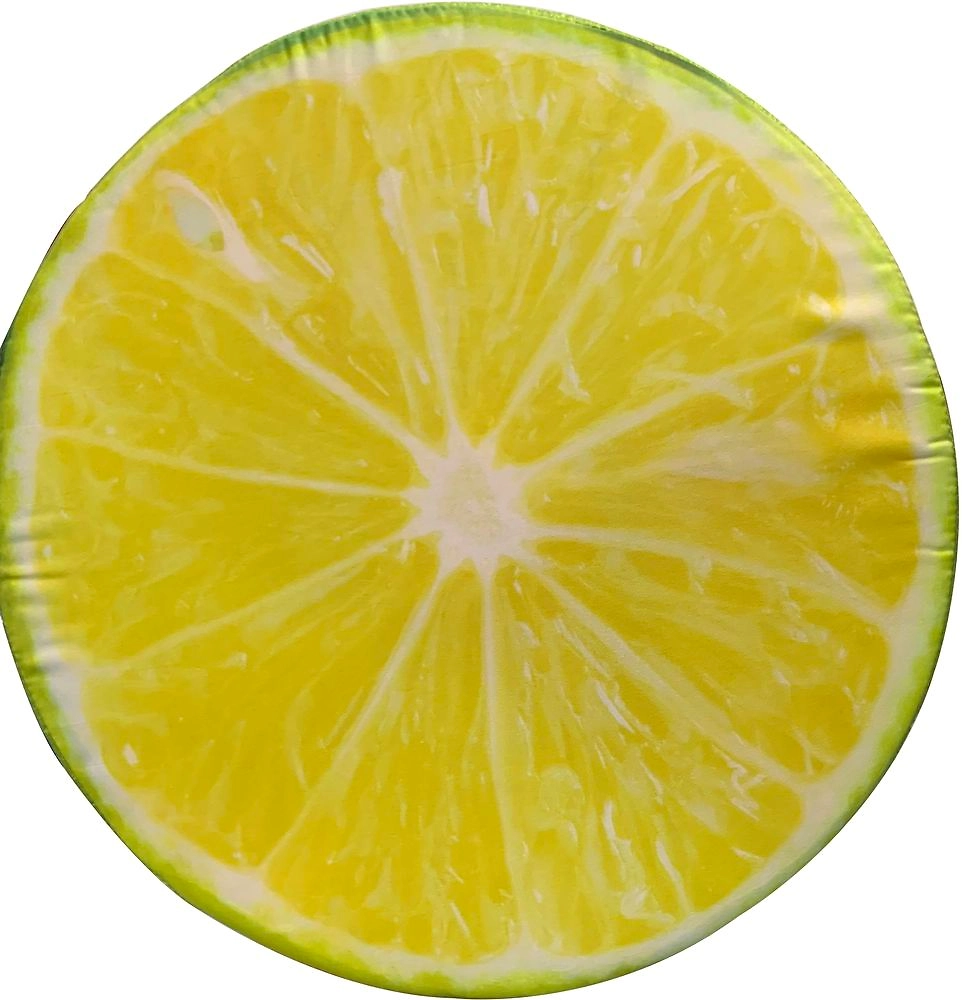 Подушка для стула Лимон 39,5 см желтая