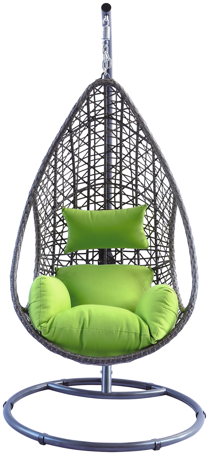 Подвесное кресло Pinamar на опоре коричневое