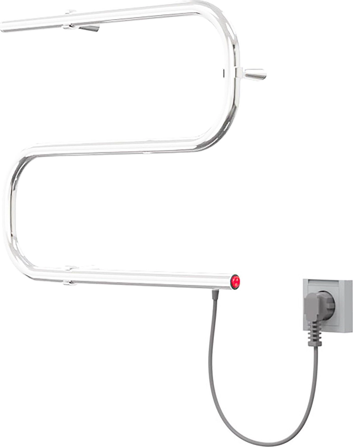 Полотенцесушитель электрический Арго Лесенки Орион белый глянец 400х600 мм