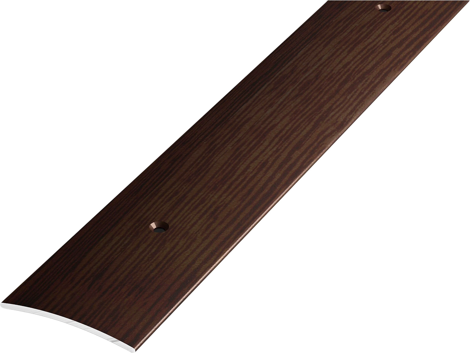 Порог одноуровневый ЛУКА ПС 04 900.095 дуб венге алюминий 900х44,5 мм