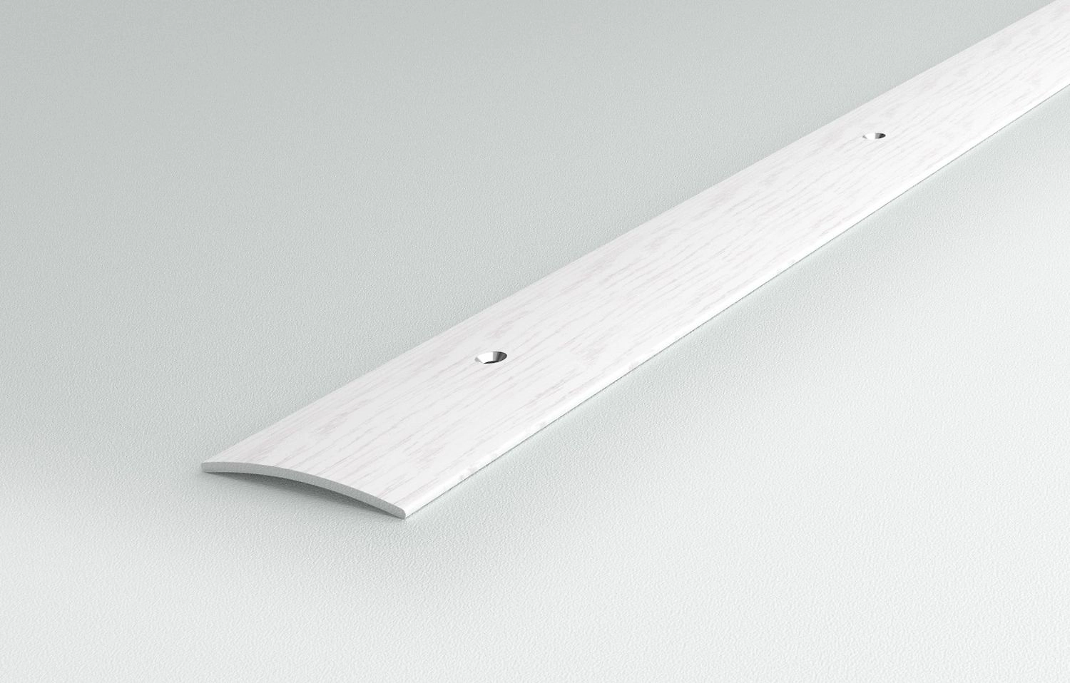 Порог алюминиевый стыковой ЛУКА 44,5х4,3 мм, береза (ПС 04.1800.R174)