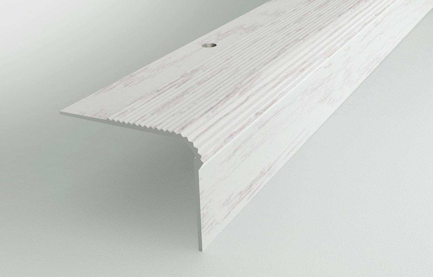 Порог алюминиевый угловой ЛУКА 54х41,8 мм, береза (ПУ 02.900.R174)