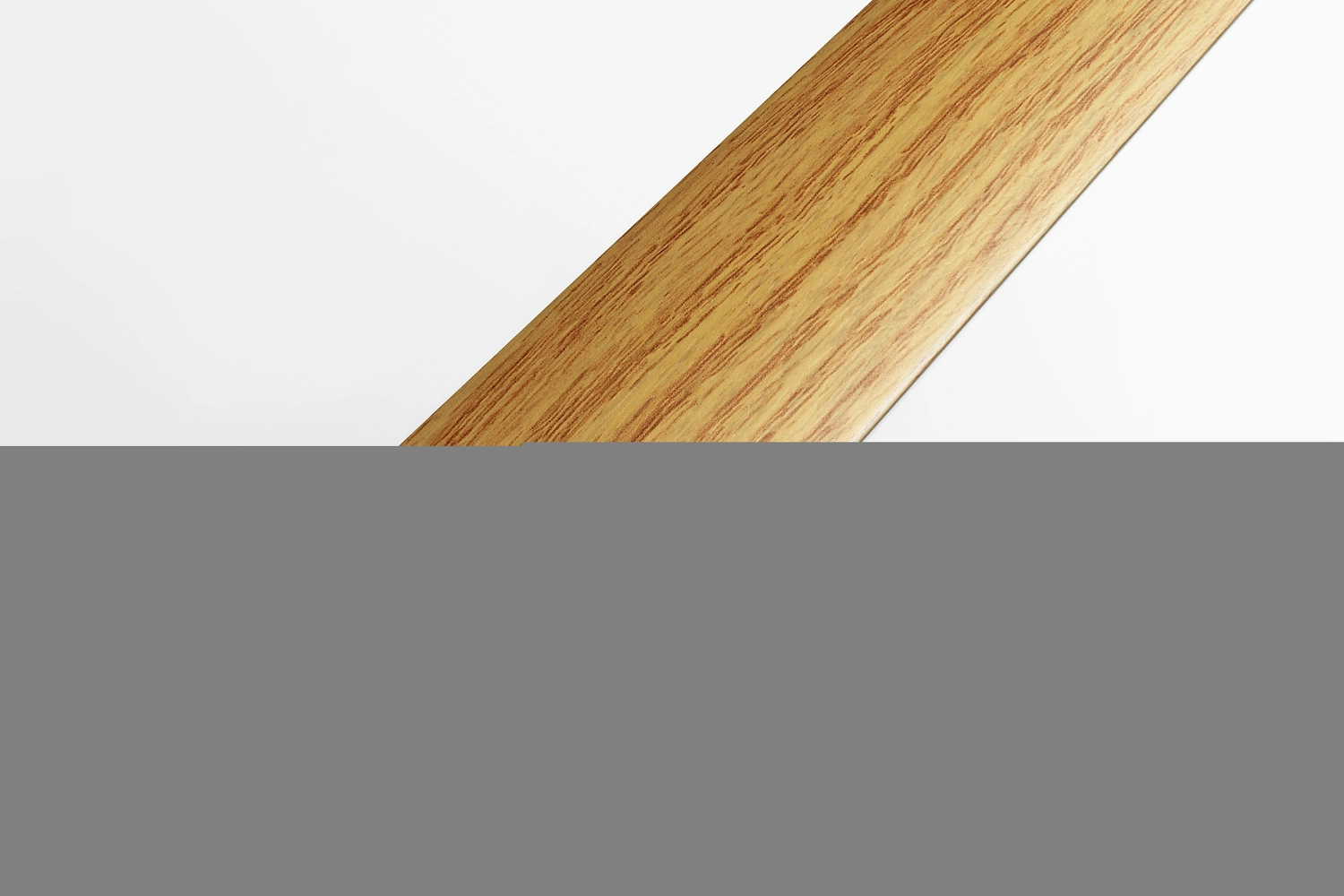 Порог одноуровневый ЛУКА ЛР 50 Дуб универсальный алюминий 1800x50 мм