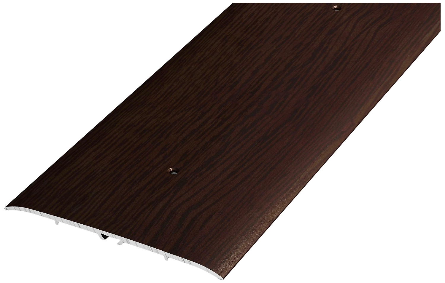 Порог одноуровневый ЛУКА ПС 05 Дуб Венге алюминий 900х100 мм