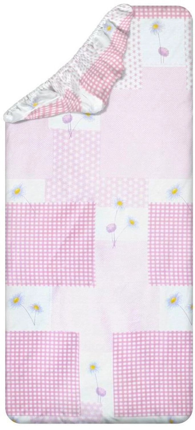 Простыня на резинке Коллекция ОБН-90/5 сатин 90х200 см