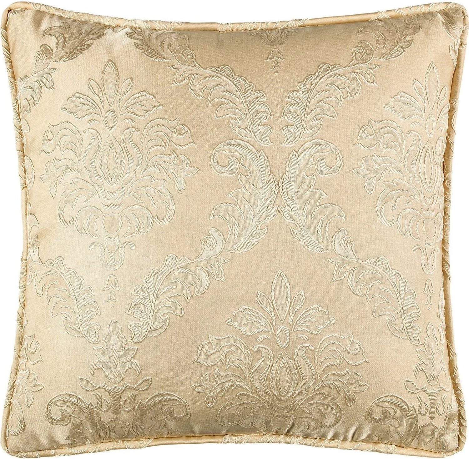 Наволочка на молнии Daily by T Вена жаккард 40х40 см бежевая 