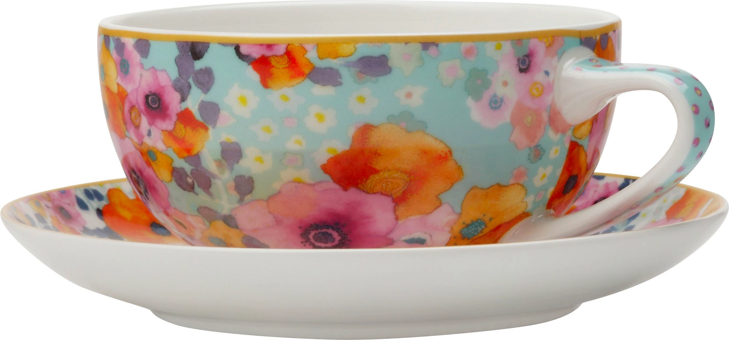 Чайная пара Maxwell & Williams Цветы 250 мл в ассортименте