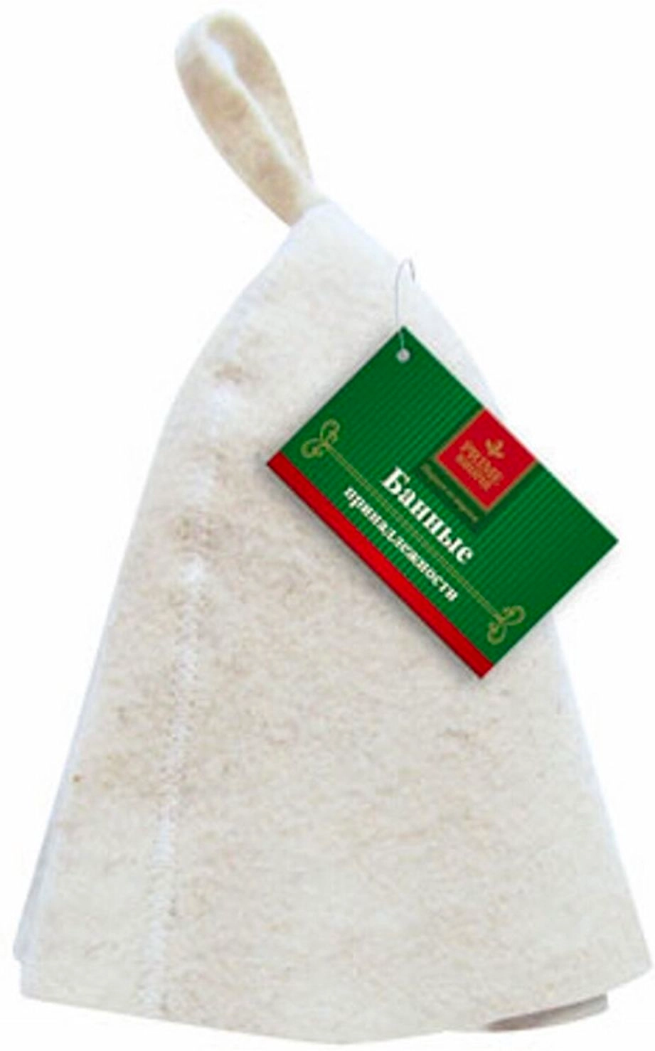 Шапка для бани войлок 36х25 см