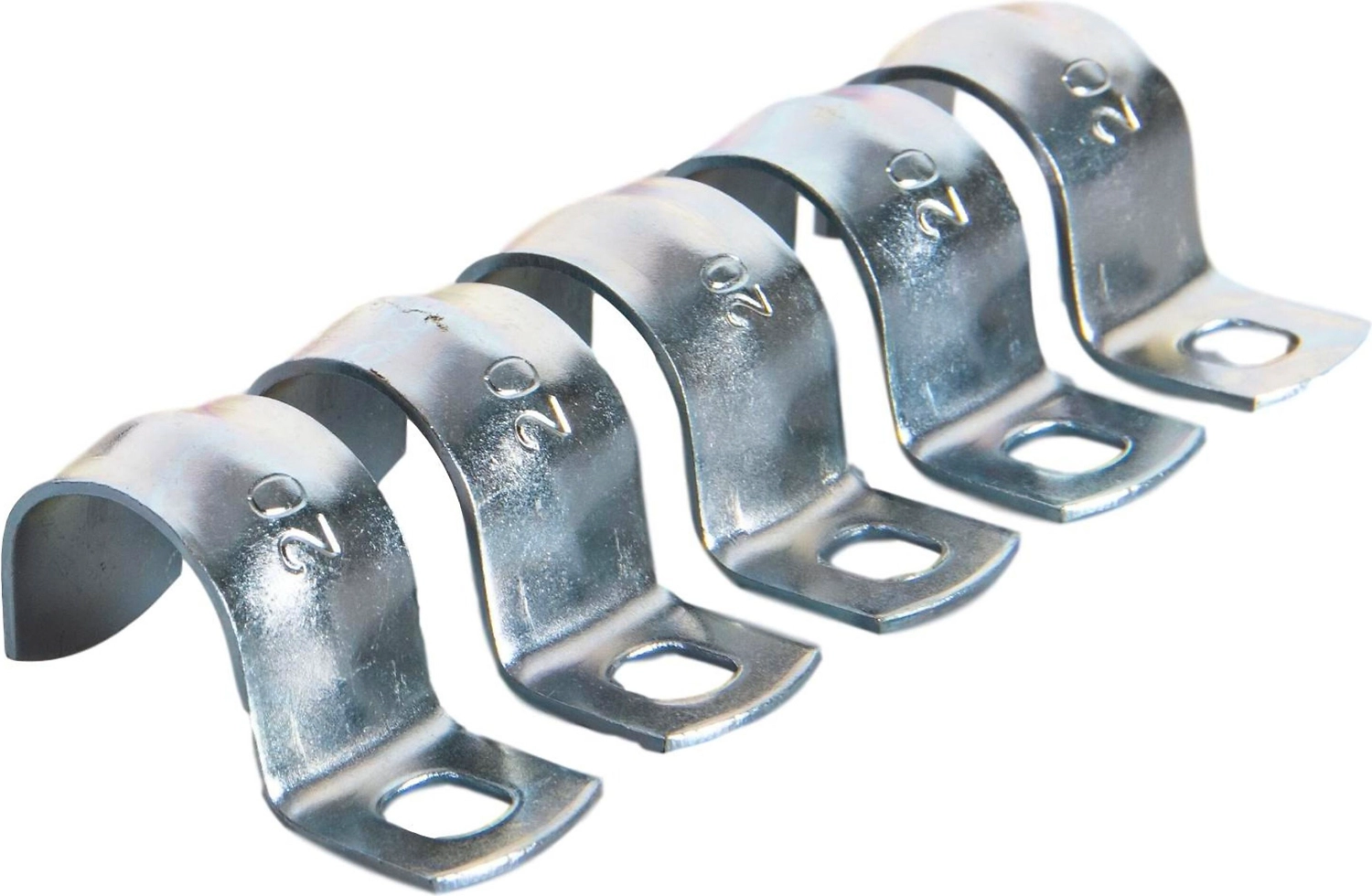 Скоба Ecoplast оцинкованная 20 мм