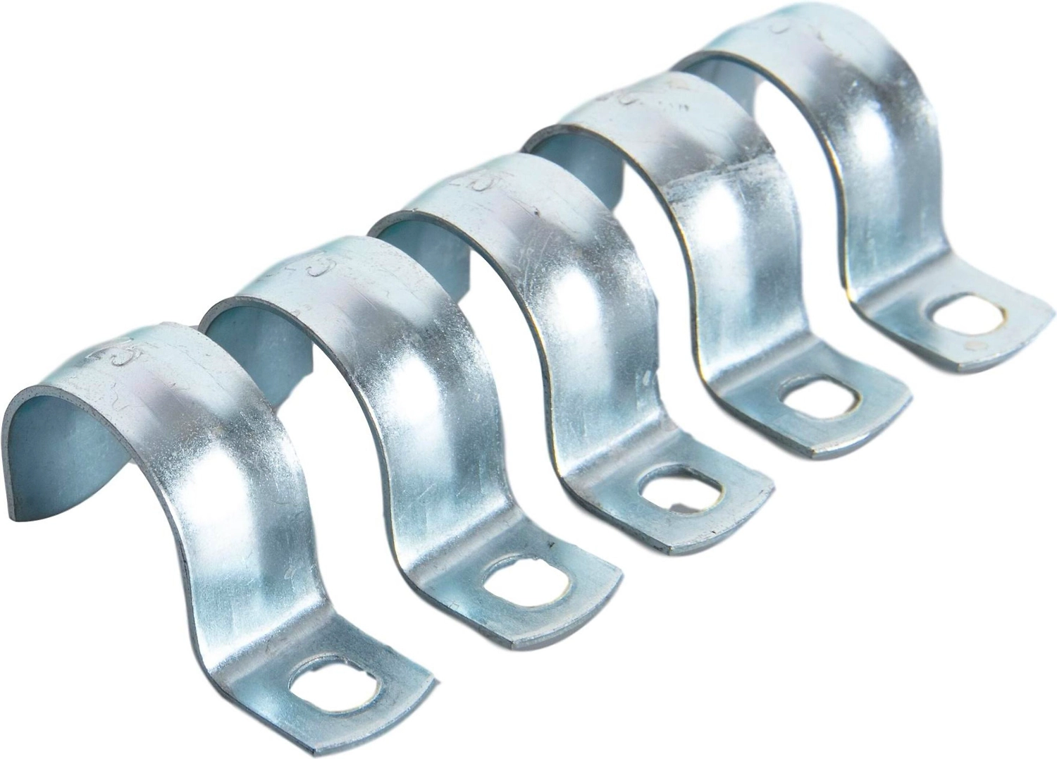 Скоба Ecoplast оцинкованная 25 мм