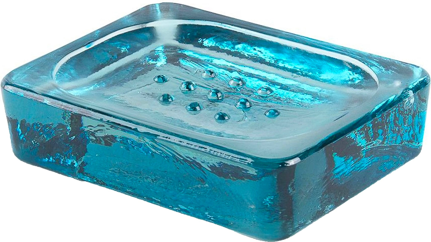 Мыльница MOROSHKA NATUREL синяя