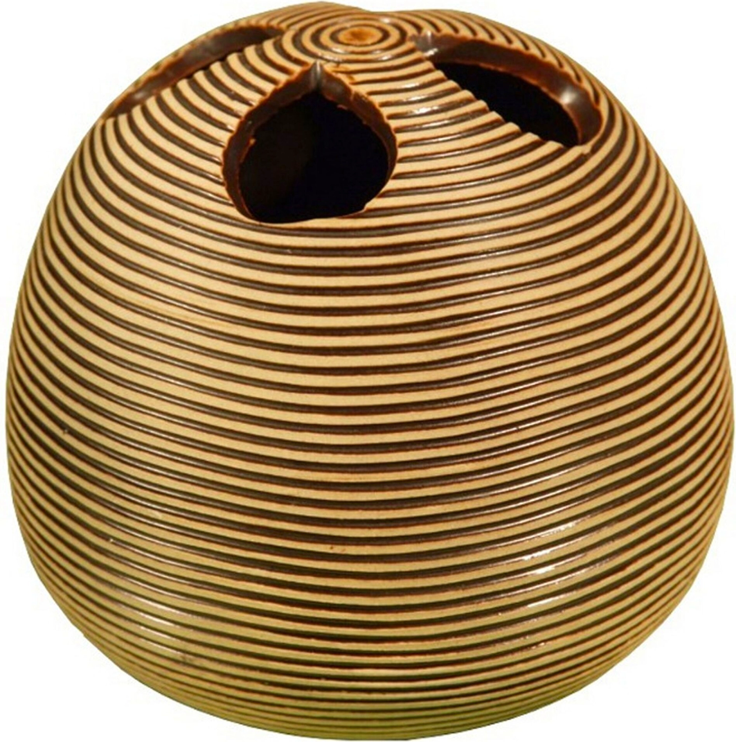 Стакан для зубных щеток Sibo Zebra коричневый