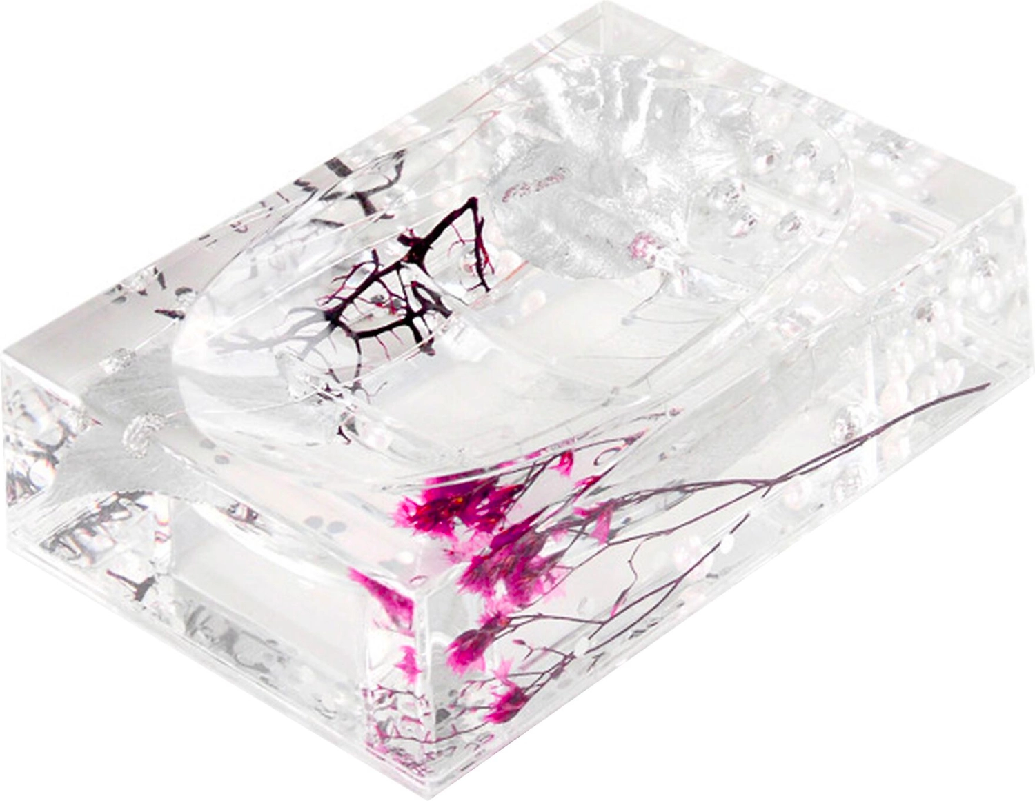 Мыльница Verran Silven металлик