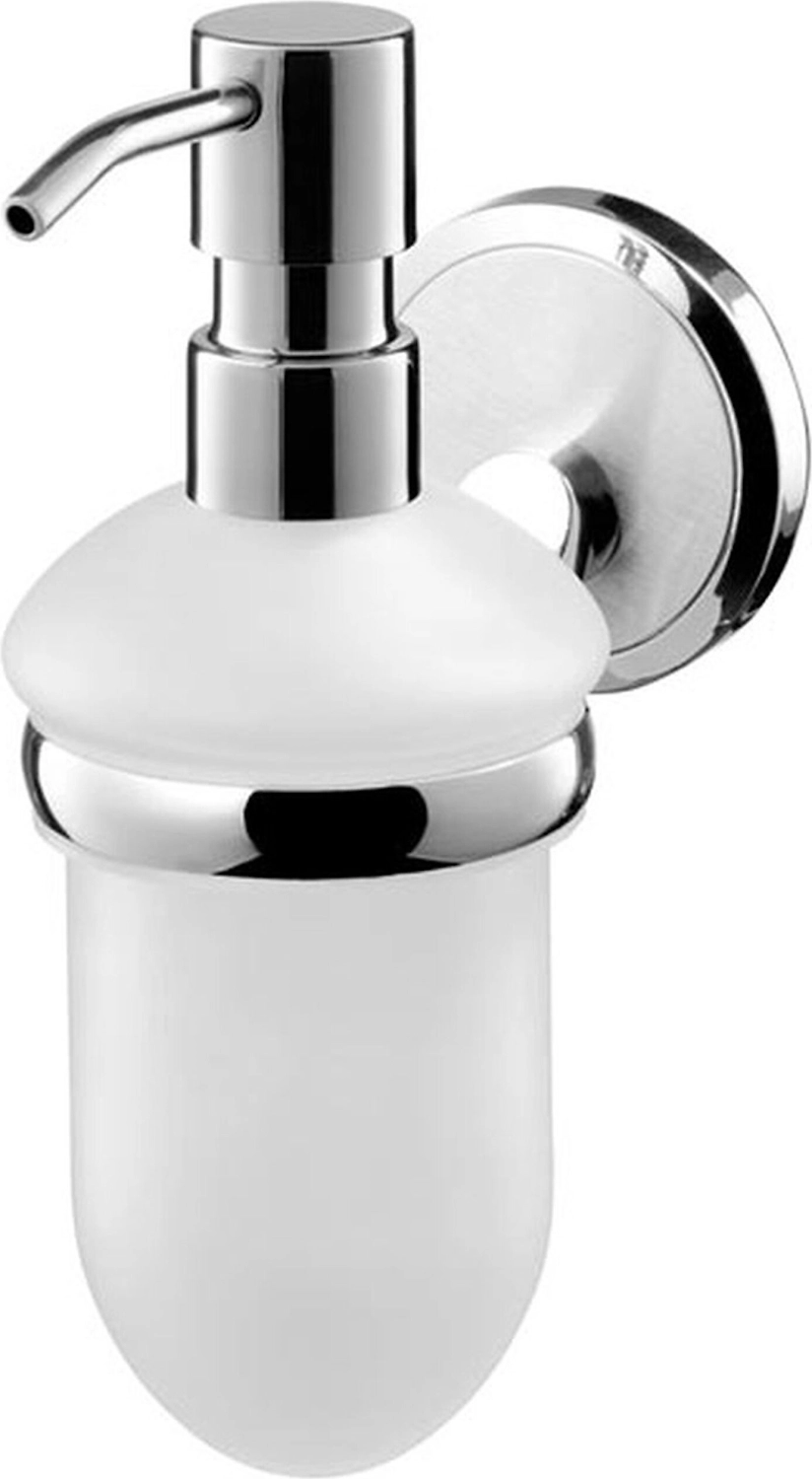 Дозатор для жидкого мыла LOTTI SIESTA серебряный