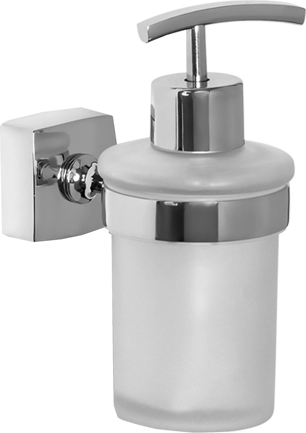 Дозатор для жидкого мыла LOTTI VENEZIA серебряный