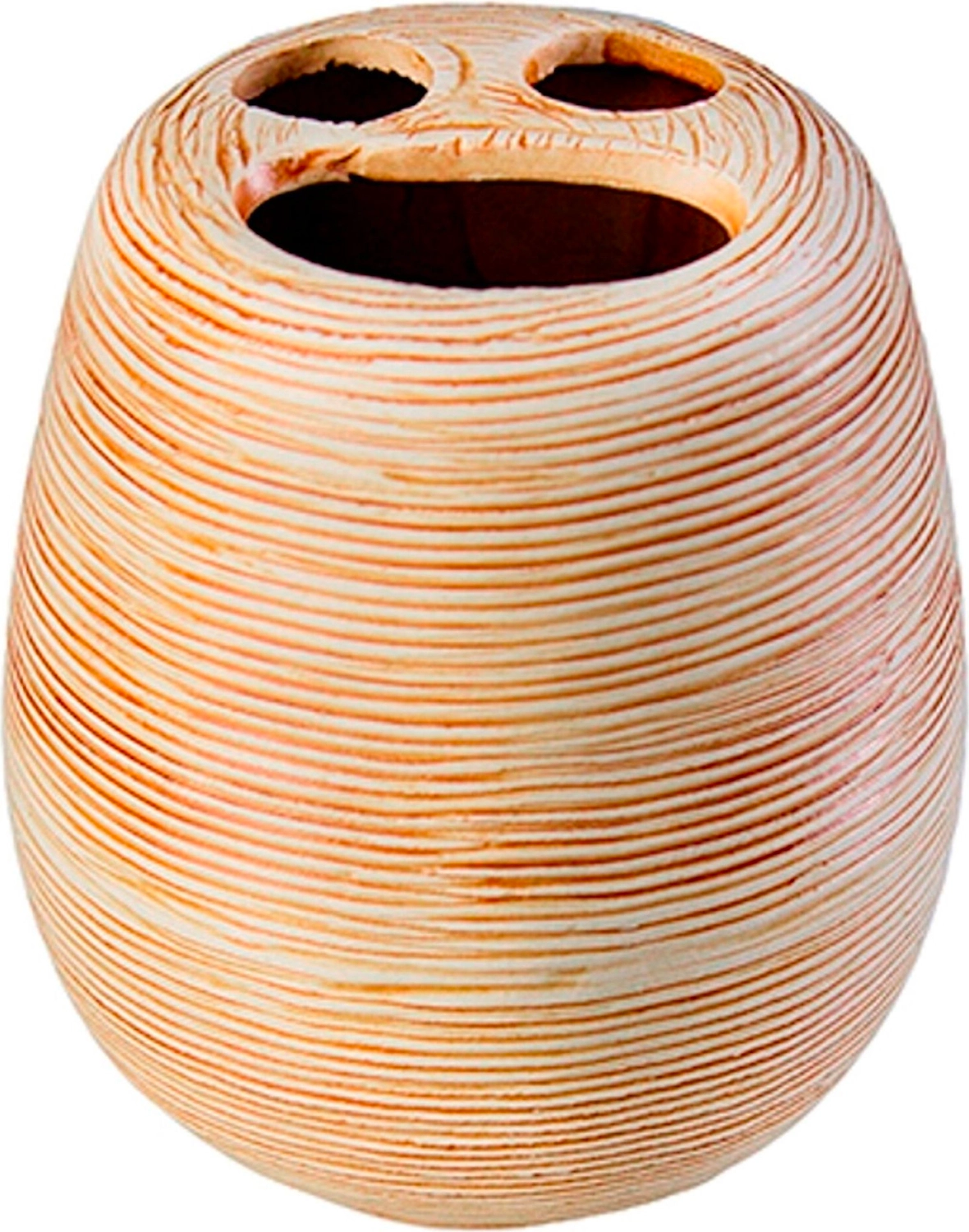 Стакан для зубных щеток VANSTORE BEES LIGHT бежевый