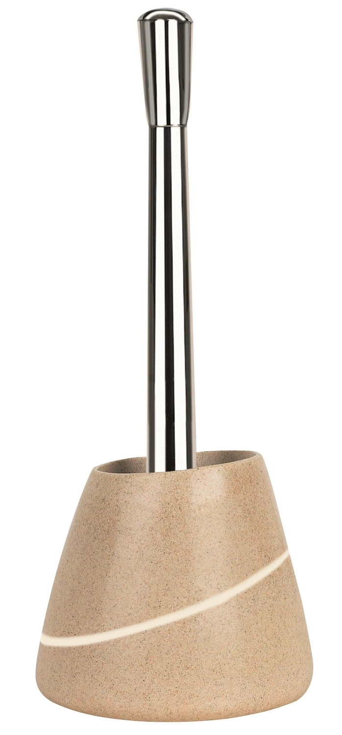 Ерш для унитаза Spirella Etna Stone песочный