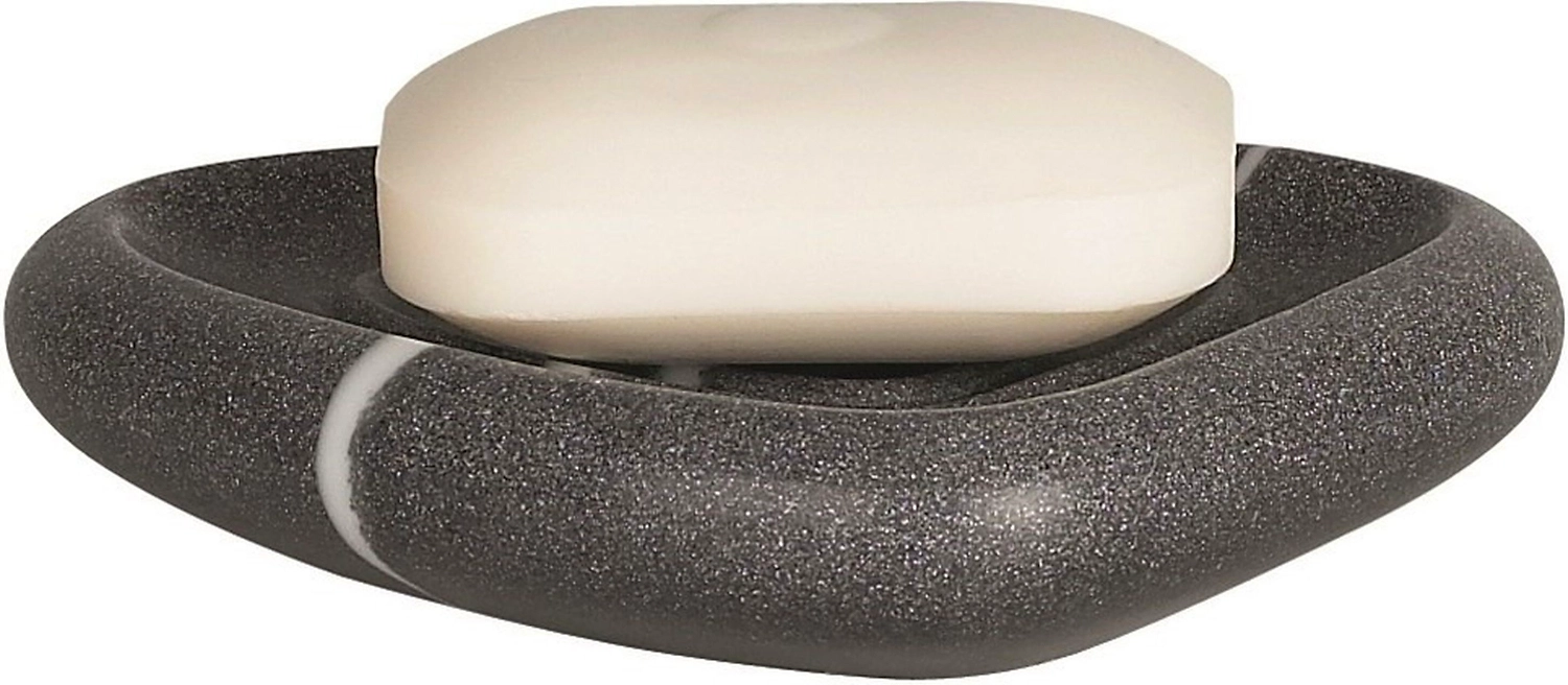 Мыльница Spirella Etna Stone темно-серый