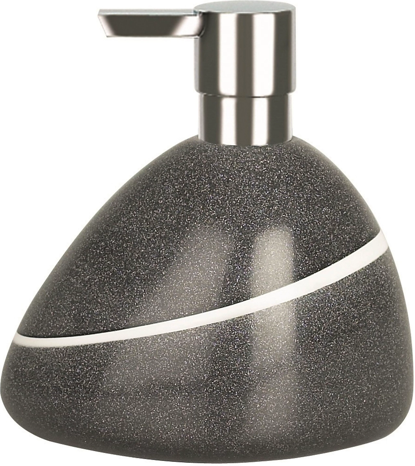Дозатор для жидкого мыла Spirella Etna Stone темно-серый