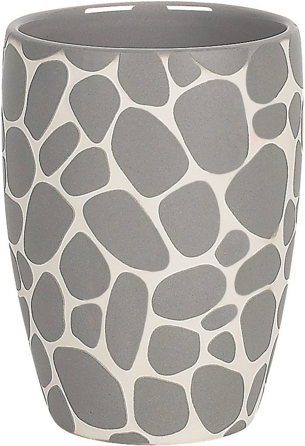 Стакан для зубных щеток Spirella Darwin Pebble серый