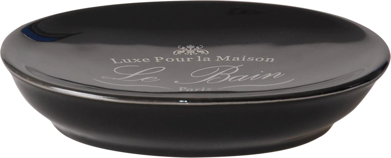 Мыльница Sibo Le Bain черная