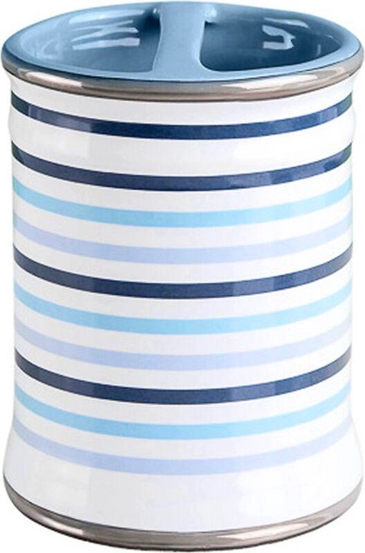 Стакан для зубных щеток с разделителем Verran DELMAR 860-34 синий