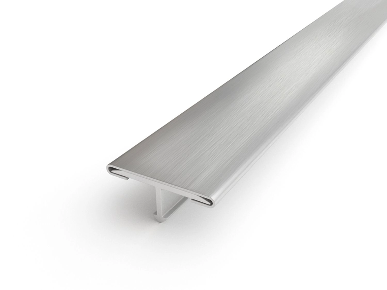 Профиль стыковочный стальной ЛУКА 2700x21,7 мм матовый