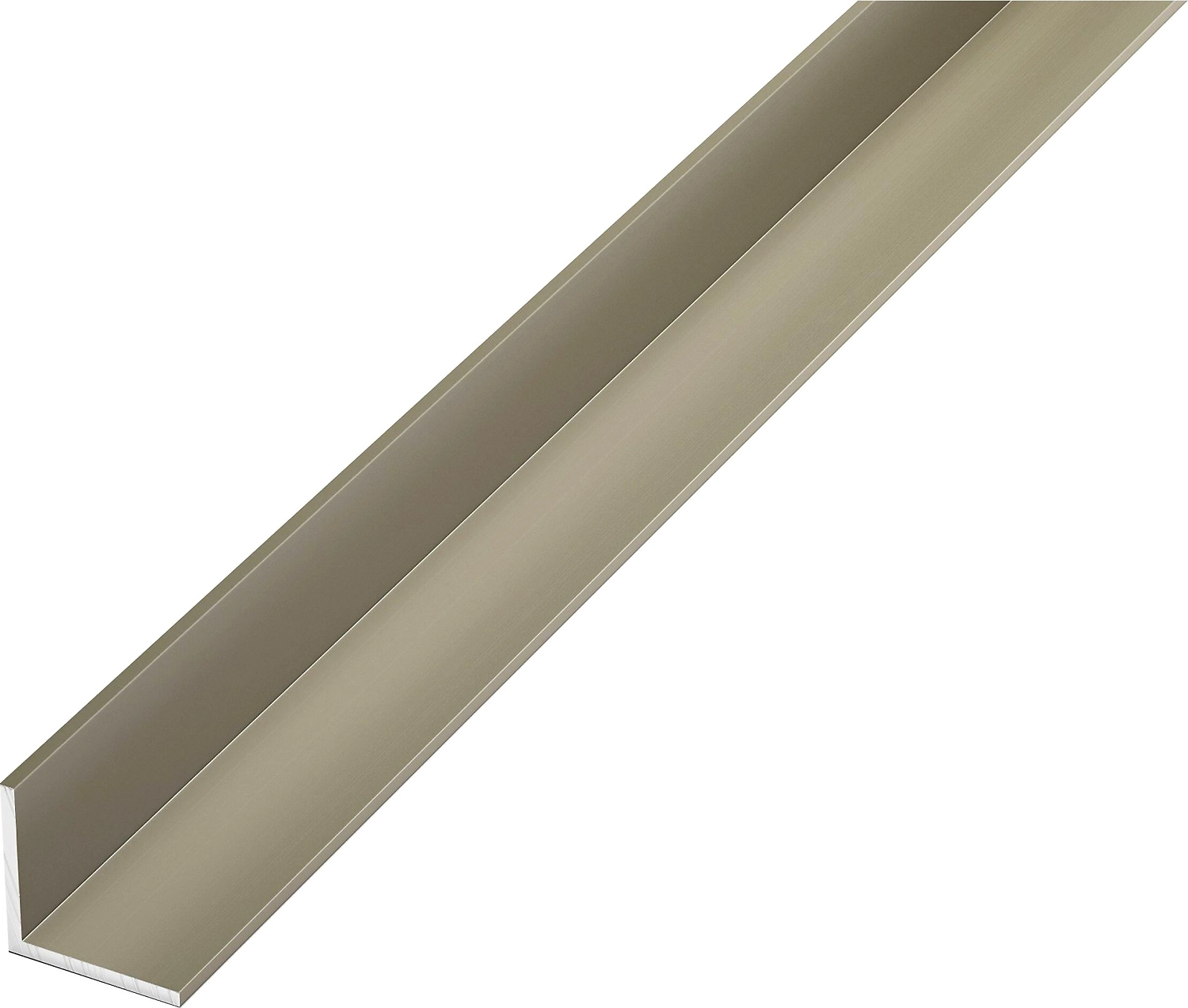 Уголок равнополочный ЛУКА шампань 2000х15х1 мм