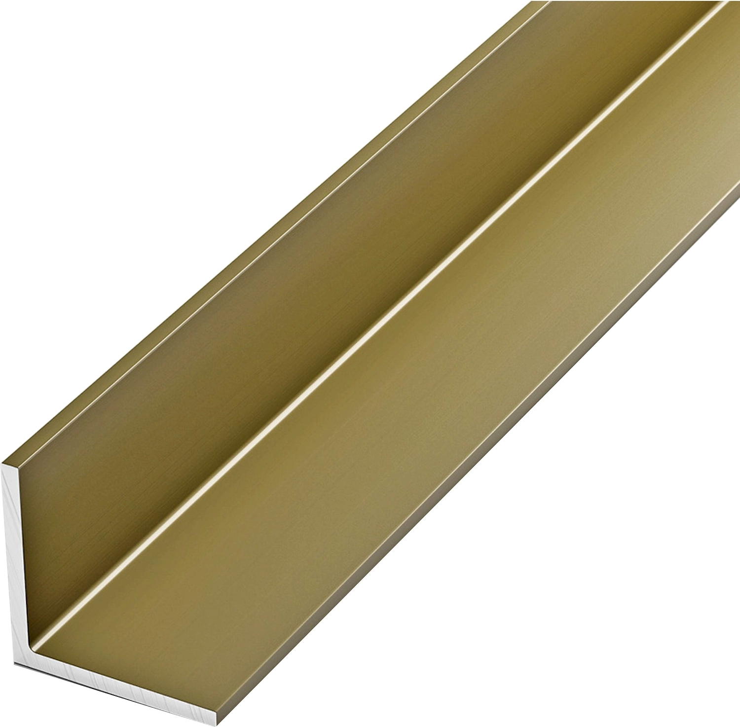 Уголок равнополочный ЛУКА бронза 2000х20х1 мм