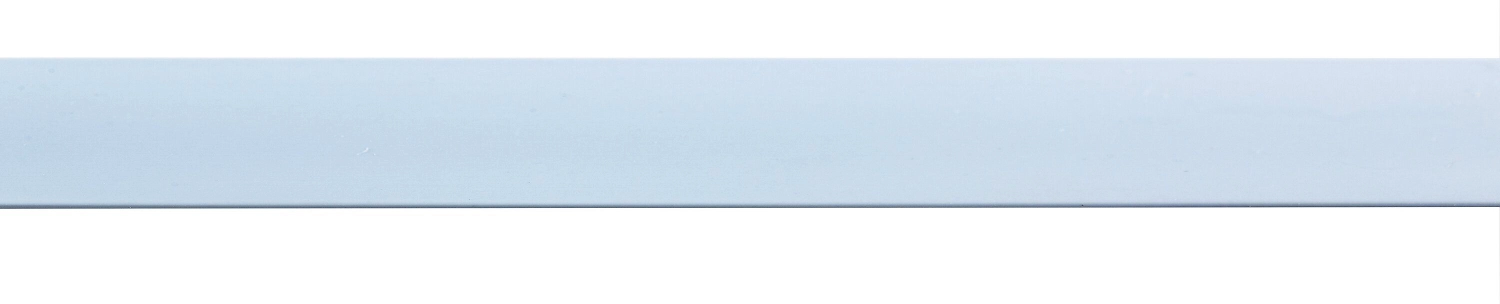 Уголок отделочный белый 2700х15х0,5 мм