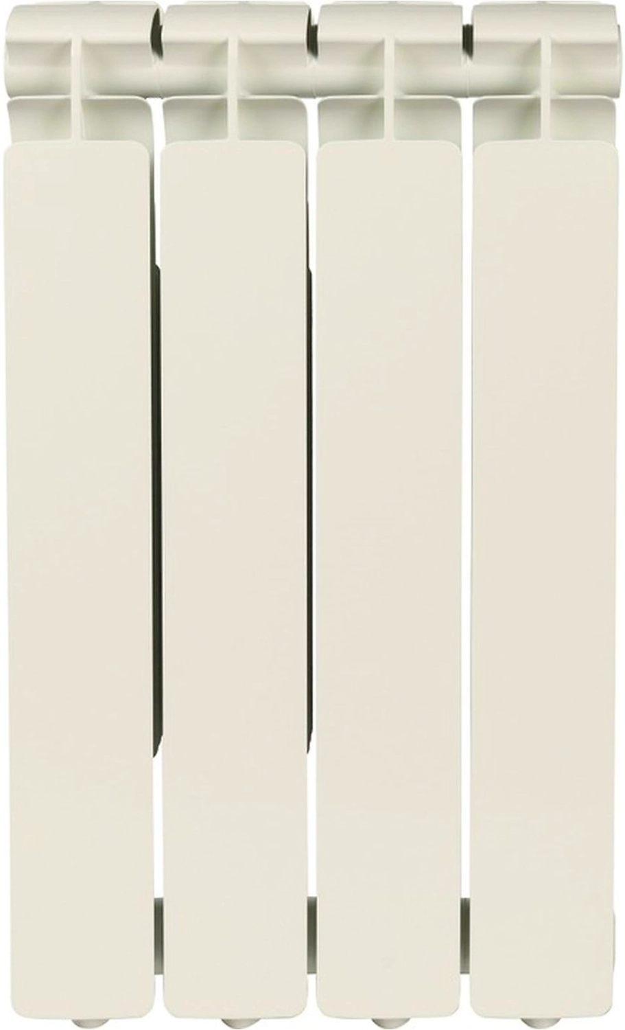 Радиатор секционный алюминиевый STOUT Bravo 500 боковое подключение 4 секции