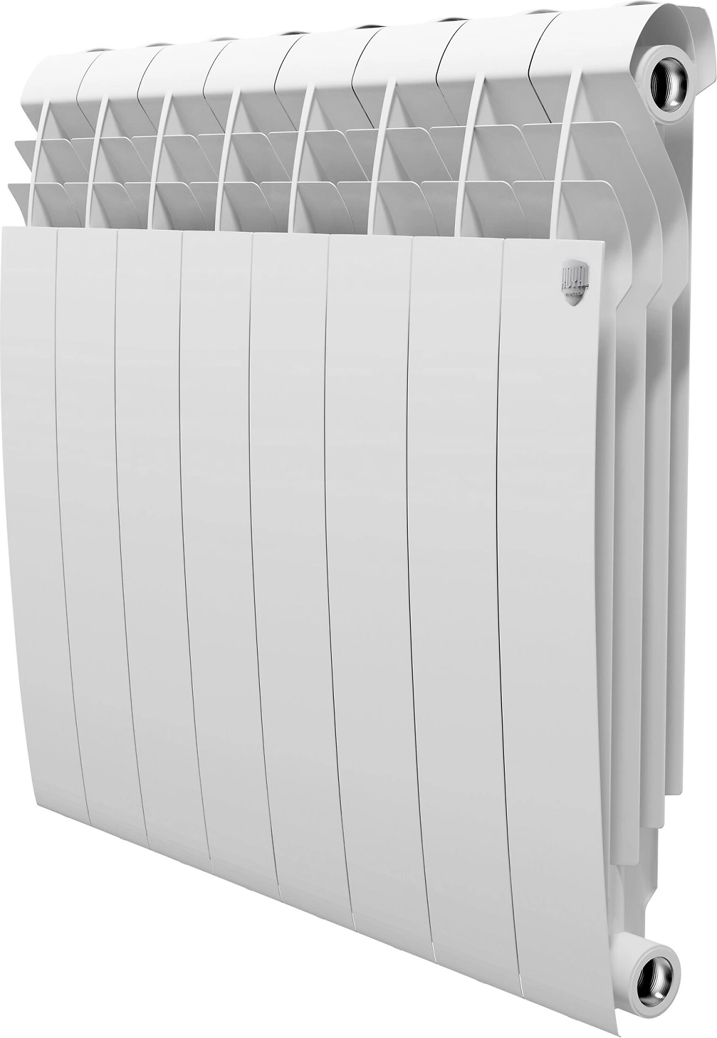 Радиатор биметаллический Royal Thermo BiLiner 500 8 секций белый