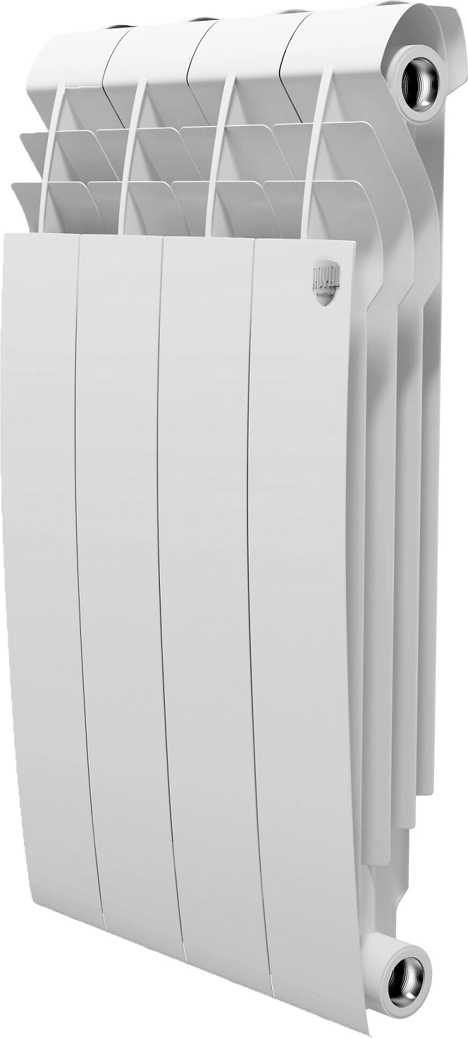 Радиатор биметаллический Royal Thermo BiLiner 500 4 секции белый