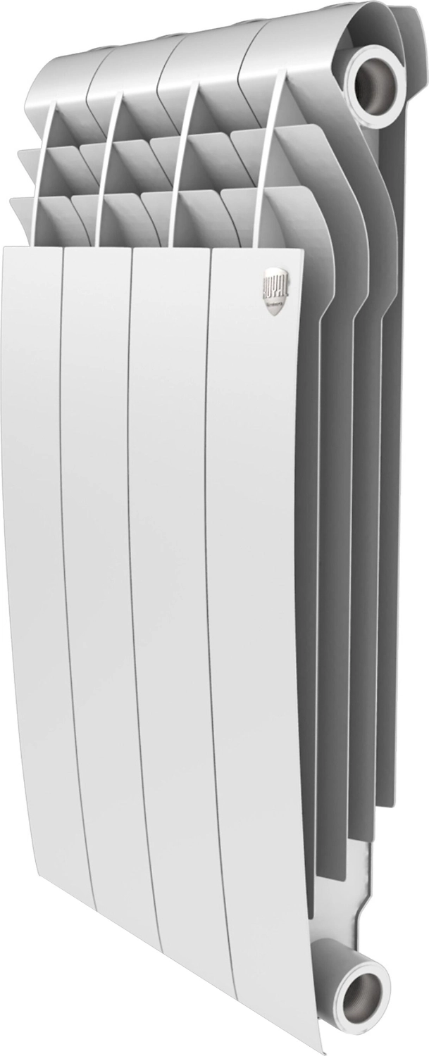 Радиатор алюминиевый Royal Thermo Biliner Alum боковое подключение 4 секции