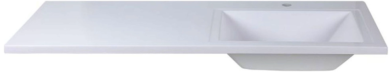 Раковина накладная MISTY Гавана 100,2 см правый