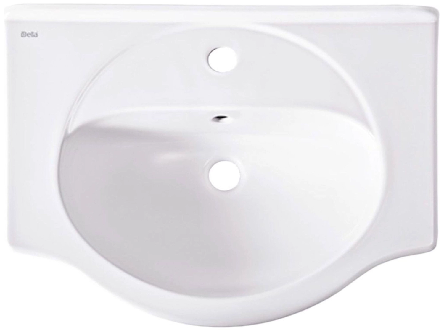 Раковина полувстраиваемая Della Mia T106501111 65 см