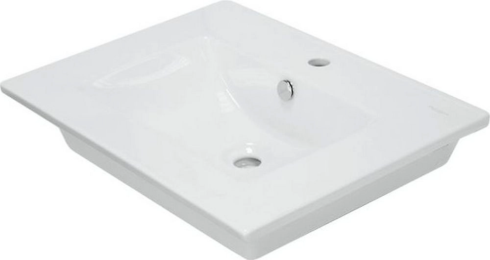 Раковина накладная SANITA LUXE QUADRO QDR60SLWB01 60 см