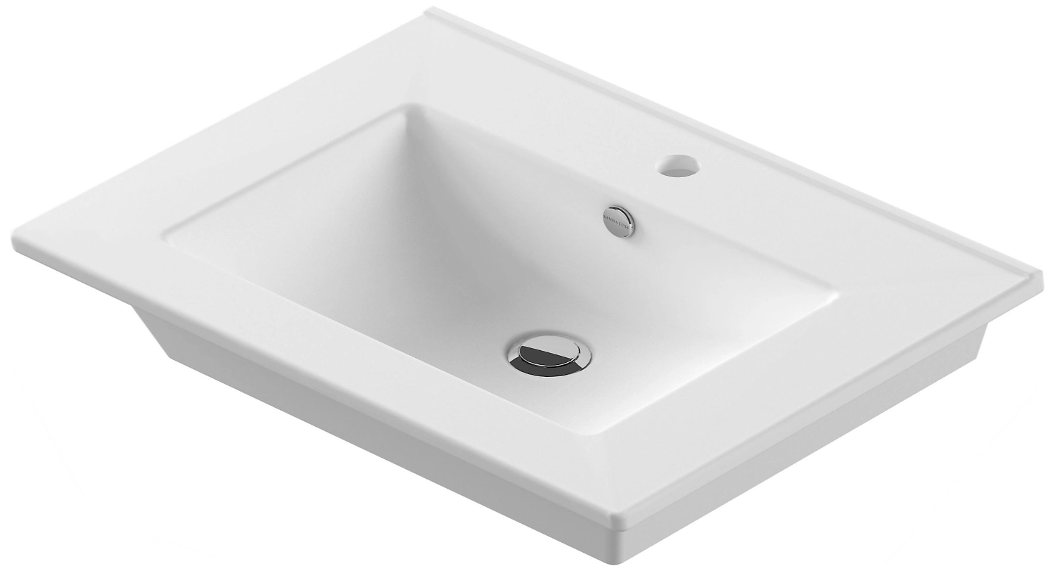 Раковина встраиваемая SANITA LUX Quadro QDR75SLWB01 75 см