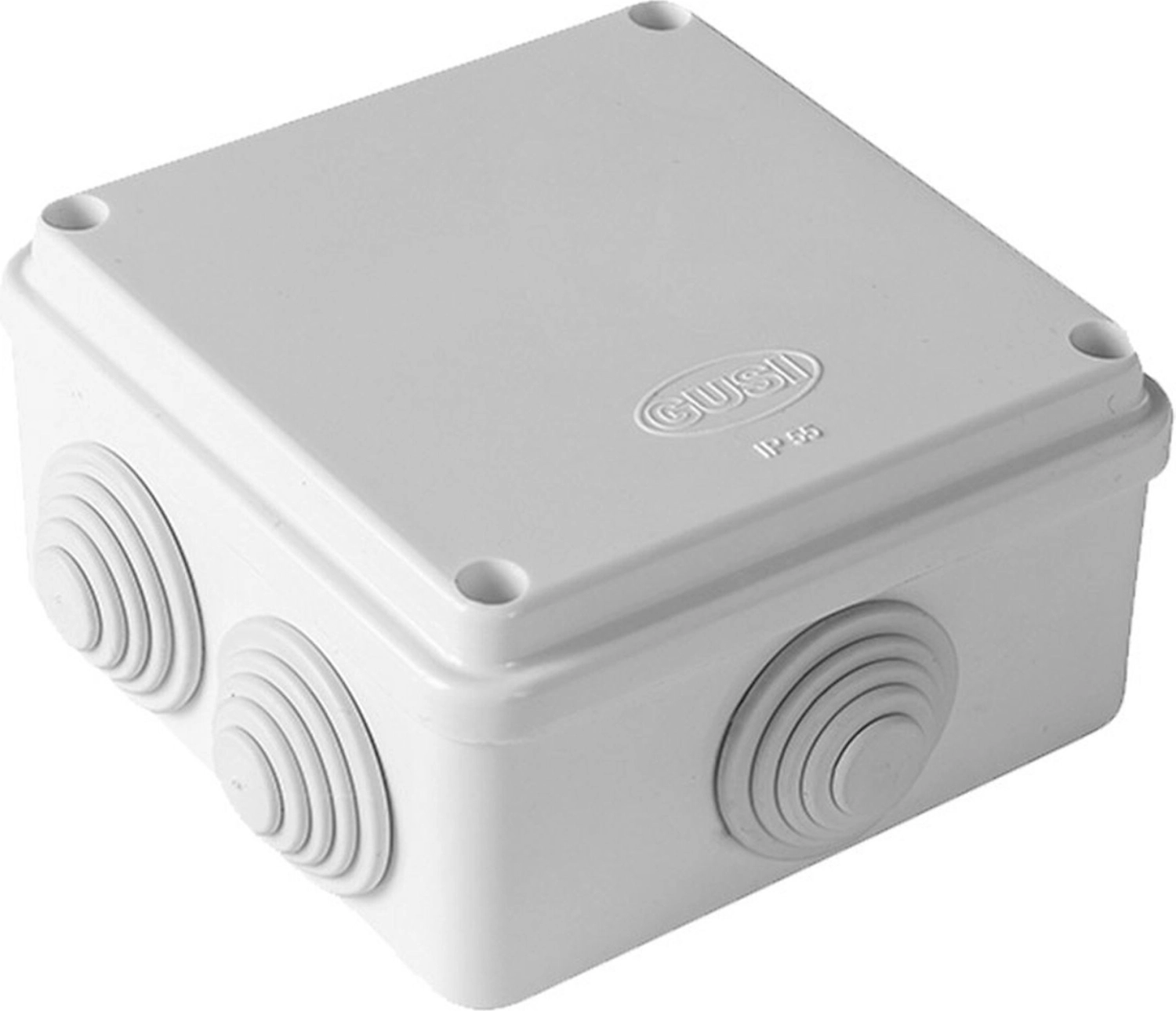 Распределительная коробка Gusi Electric С3В106 Б 6 вводов 100х100х50 мм