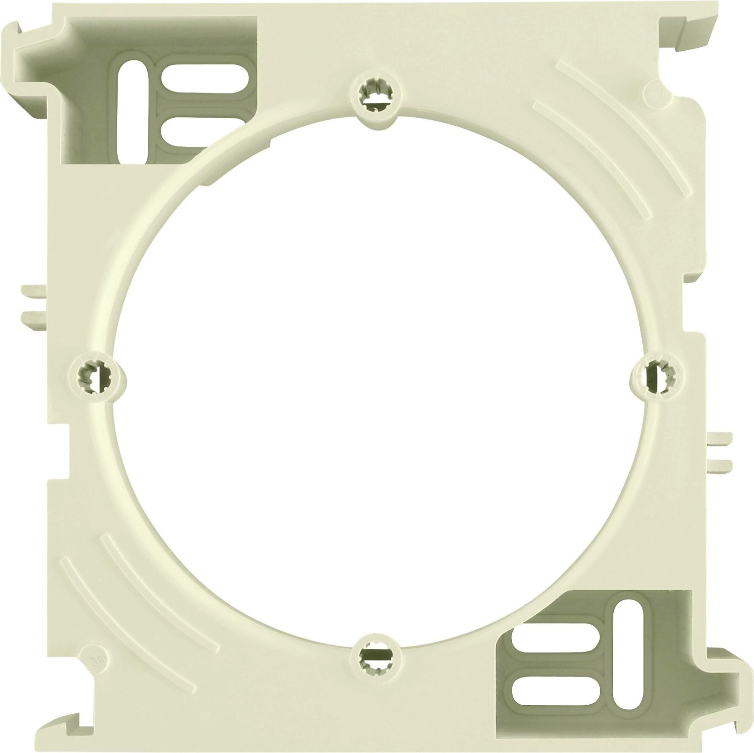Подрозетник Schneider Electric Sedna 1 ввод 80,7x80,9 мм бежевый