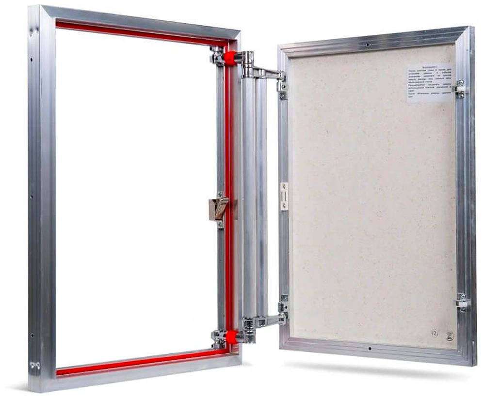 Люк ревизионный 500х700 мм под плитку алюминевый Евроформат ЕТР