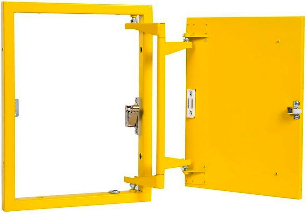 Люк ревизионный 300х400 мм под плитку стальной Практика