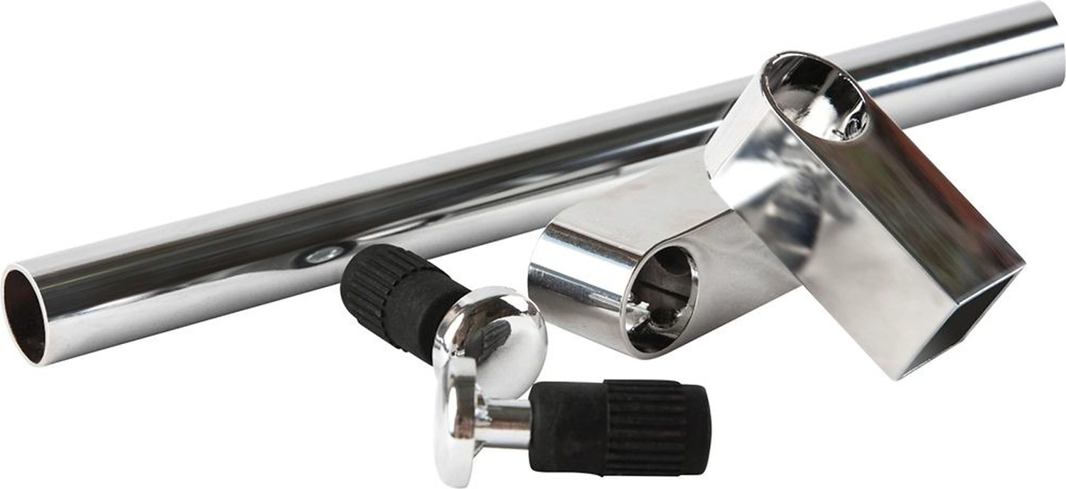 Комплект рейлинга Lemax Модерн прямой хром 16 мм 60 см