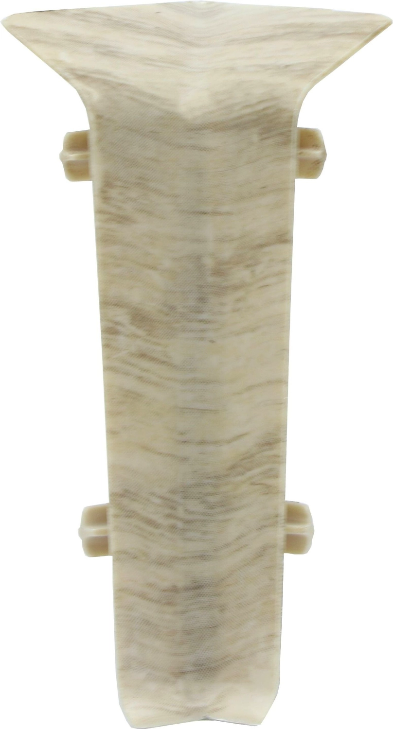 Внутренний угол напольного плинтуса WINART QUADRO супрема 80 мм 2 шт