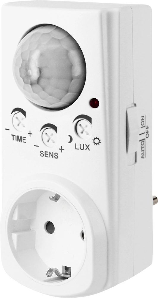 Датчик движения и розетка штепсельная