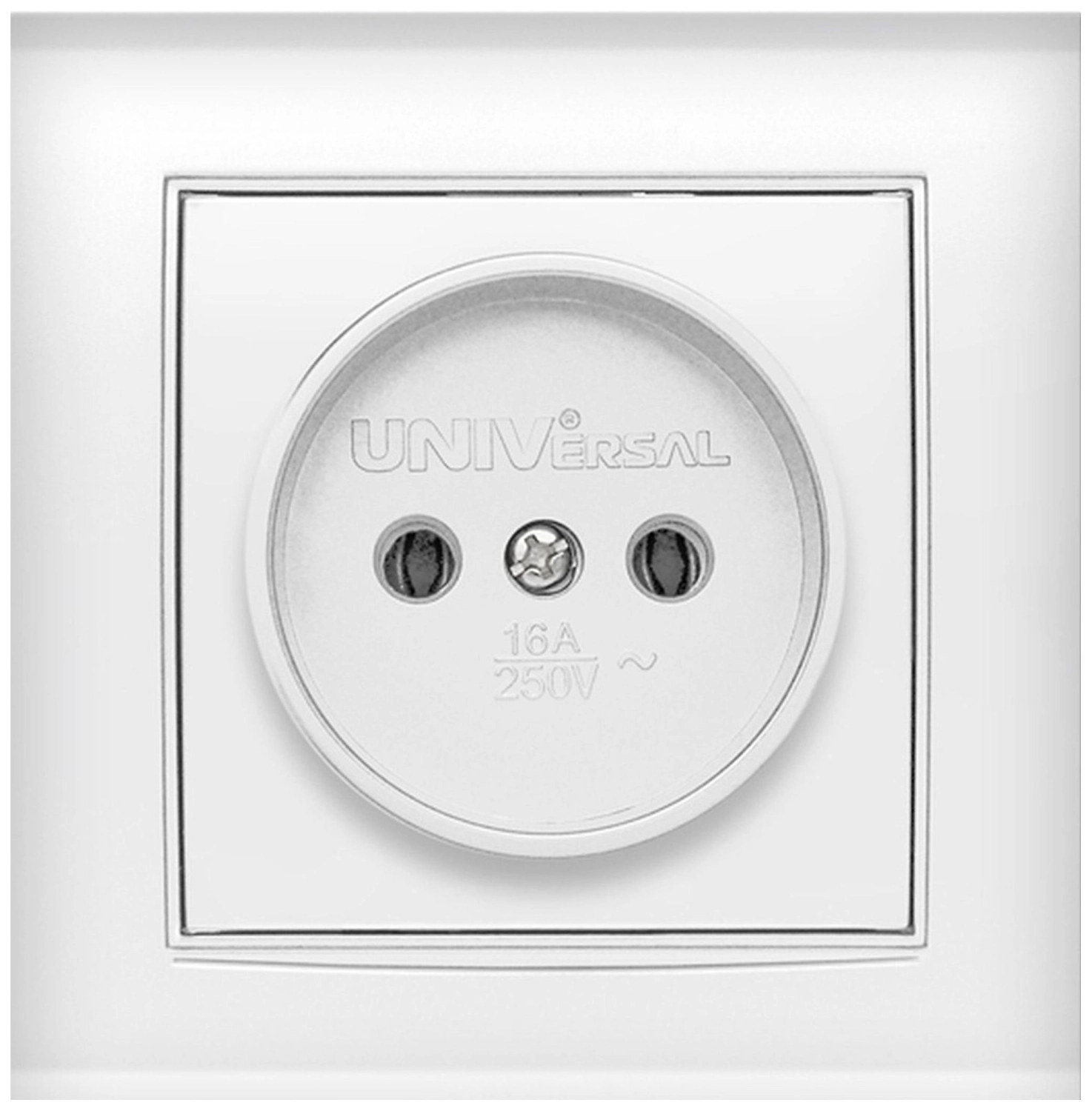 Розетка UNIVersal Бриллиант 7947588