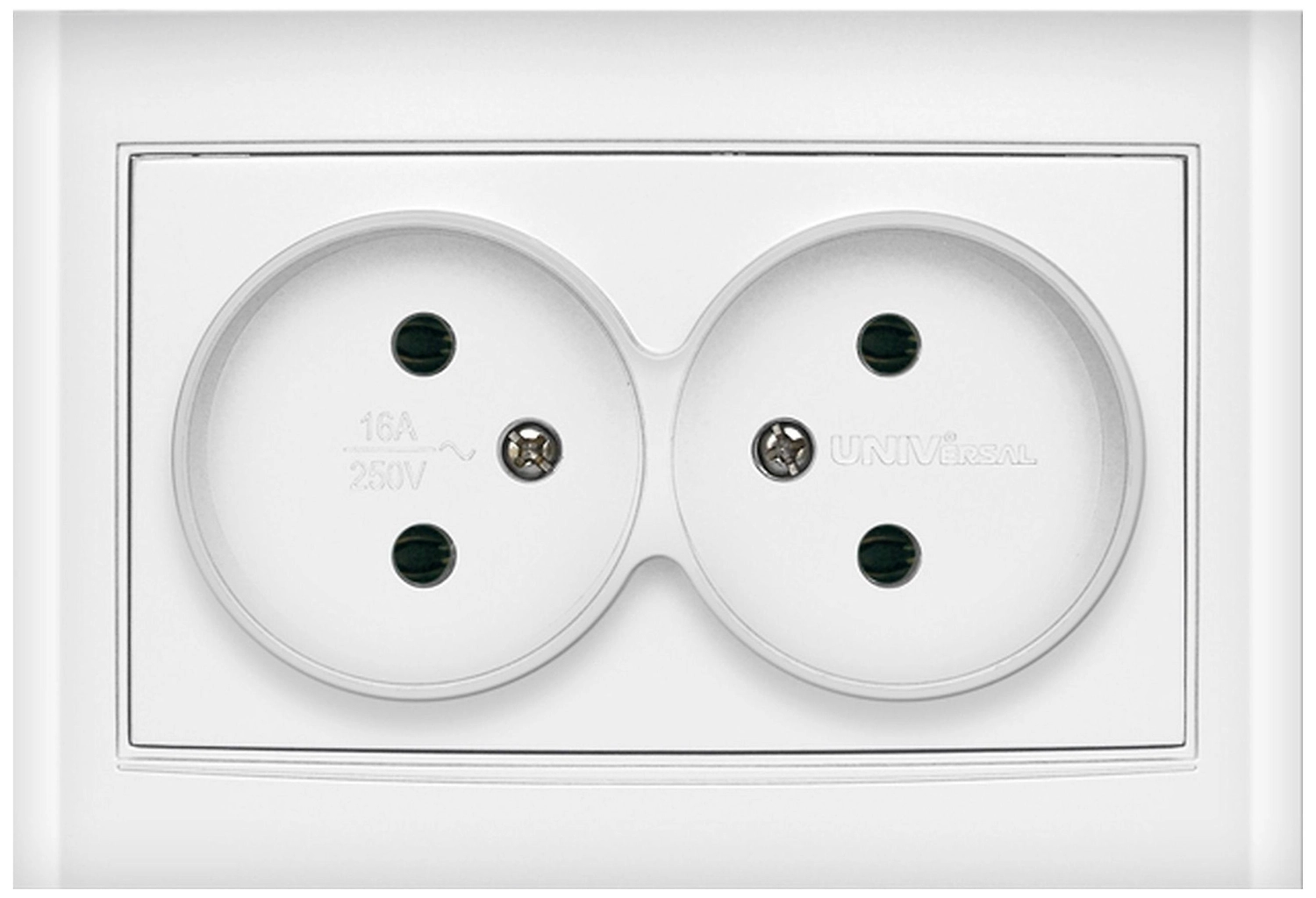 Розетка UNIVersal Бриллиант 7947519
