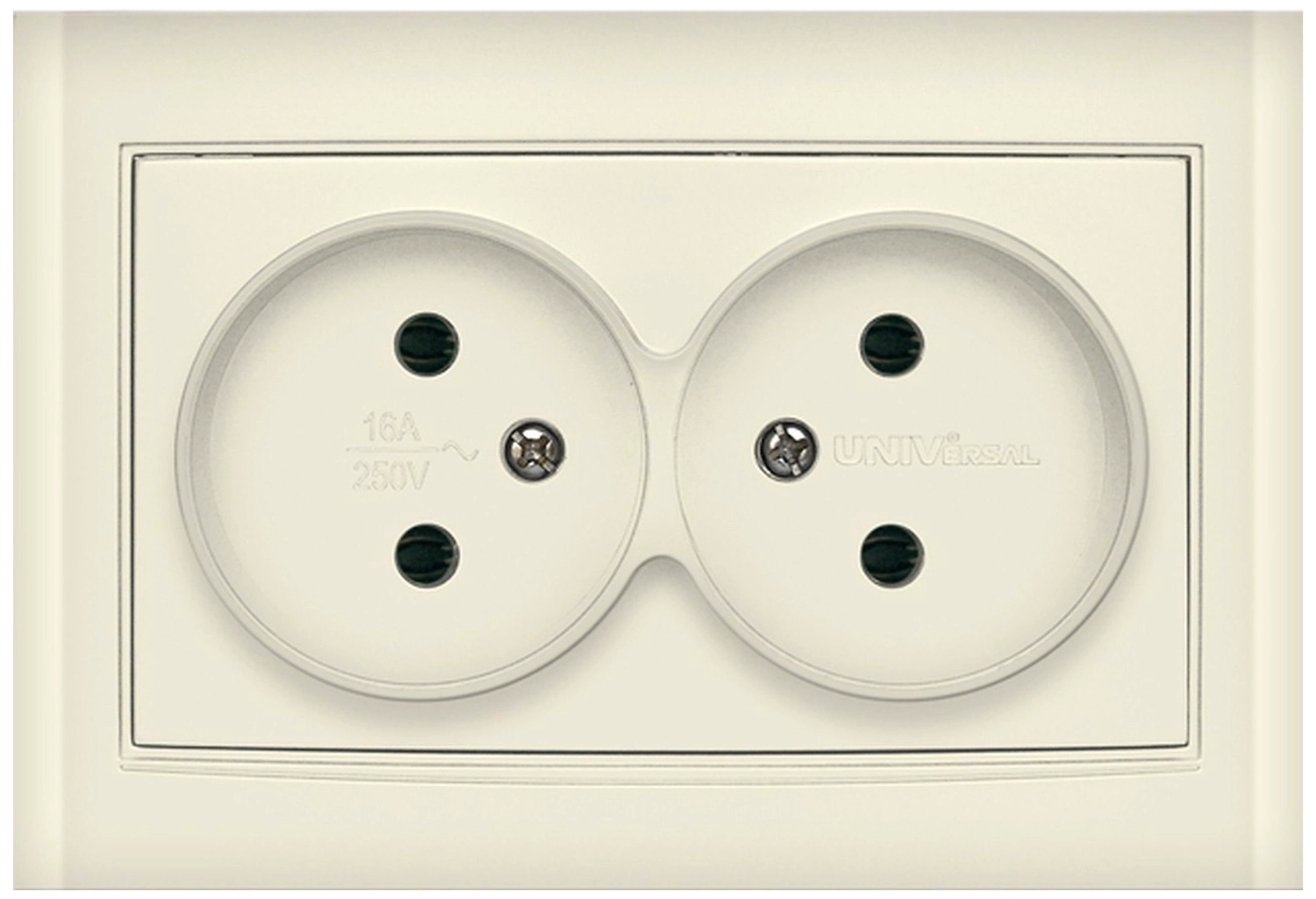Розетка UNIVersal Бриллиант 7948738